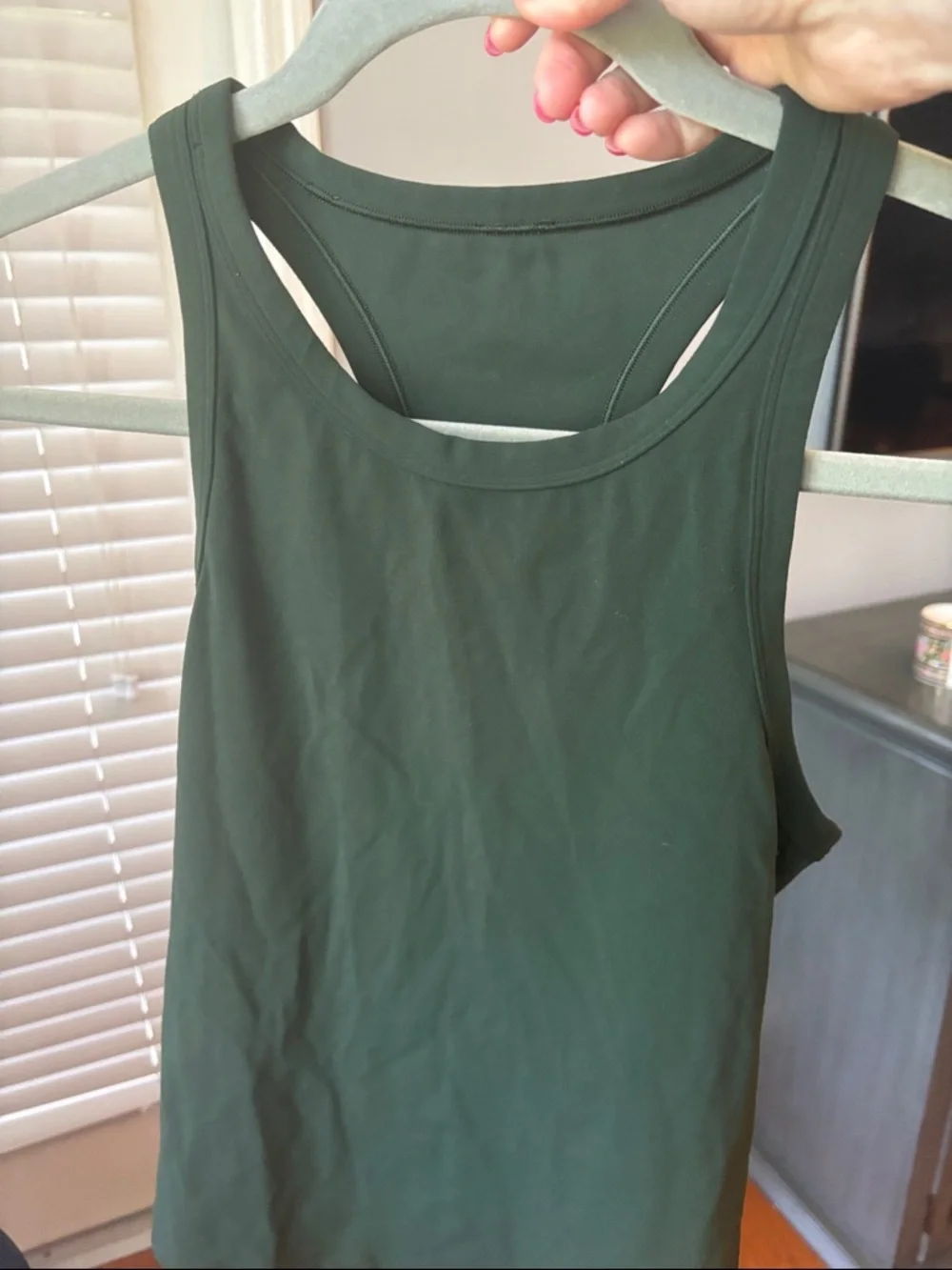 lululemon athletica Olive Green Scoop Neck Tank - Picture 4 of 4